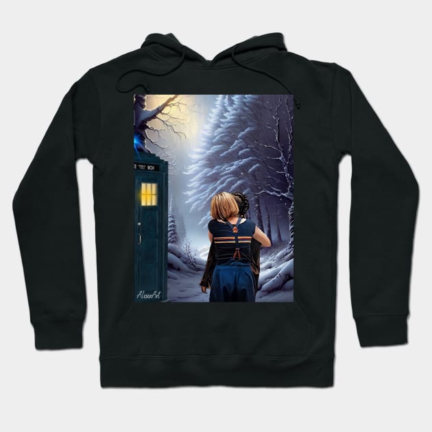 13th doctor / thasmin fanfiction fanart Hoodie by AlisiaArt